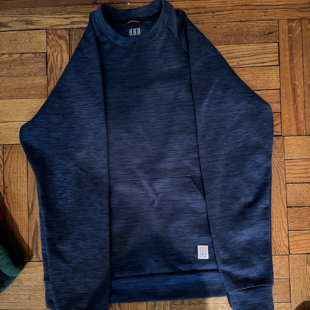 Topo Designs Navy crew large Mens